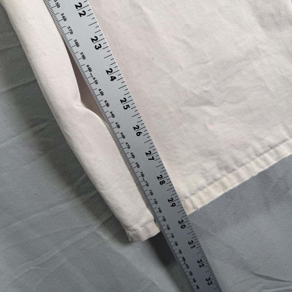 Gap Khaki Chino Pants Mens 34x30 (Fits 32x30) Beige Pockets Canvas Travel - Picture 8 of 9